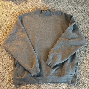 Aritzia TNA Sweatfleece Cozy Mega Mock Neck